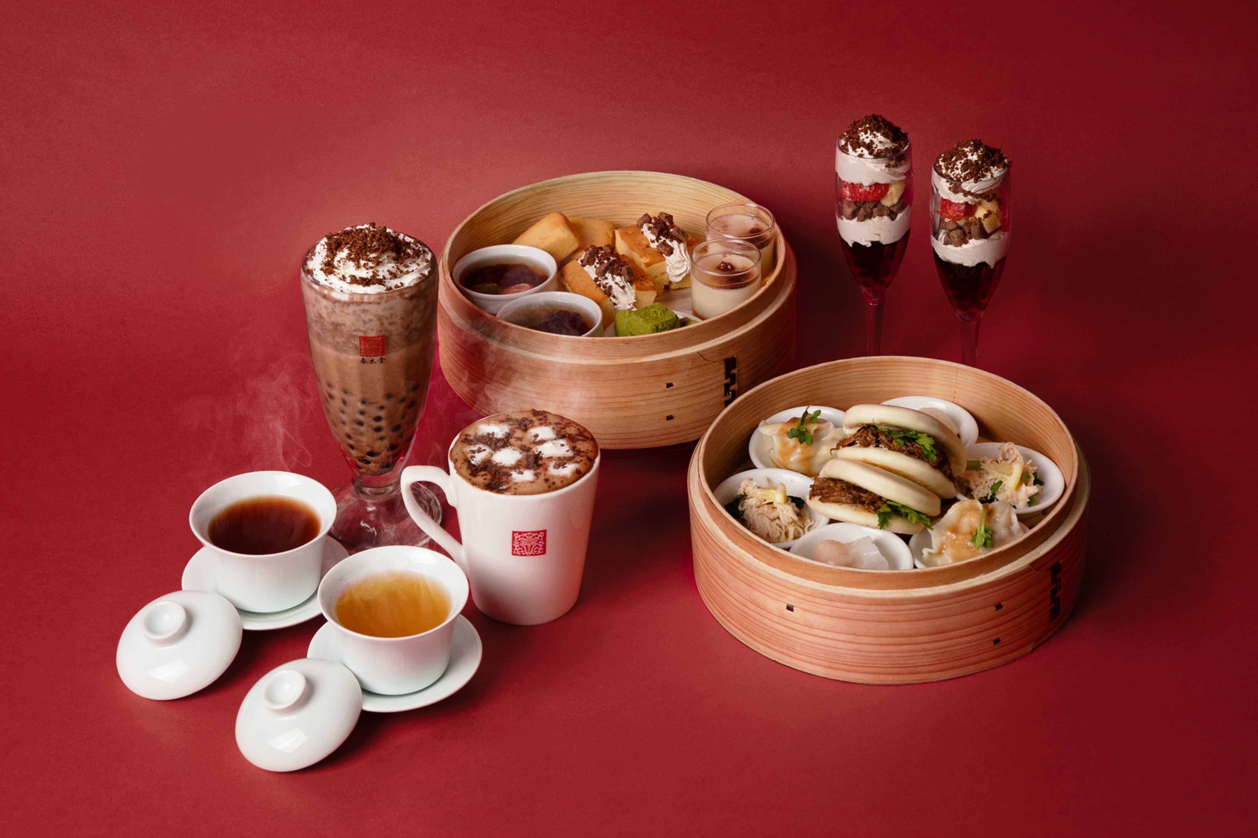 生チョコアフタヌーンティー 3,850円(税込)