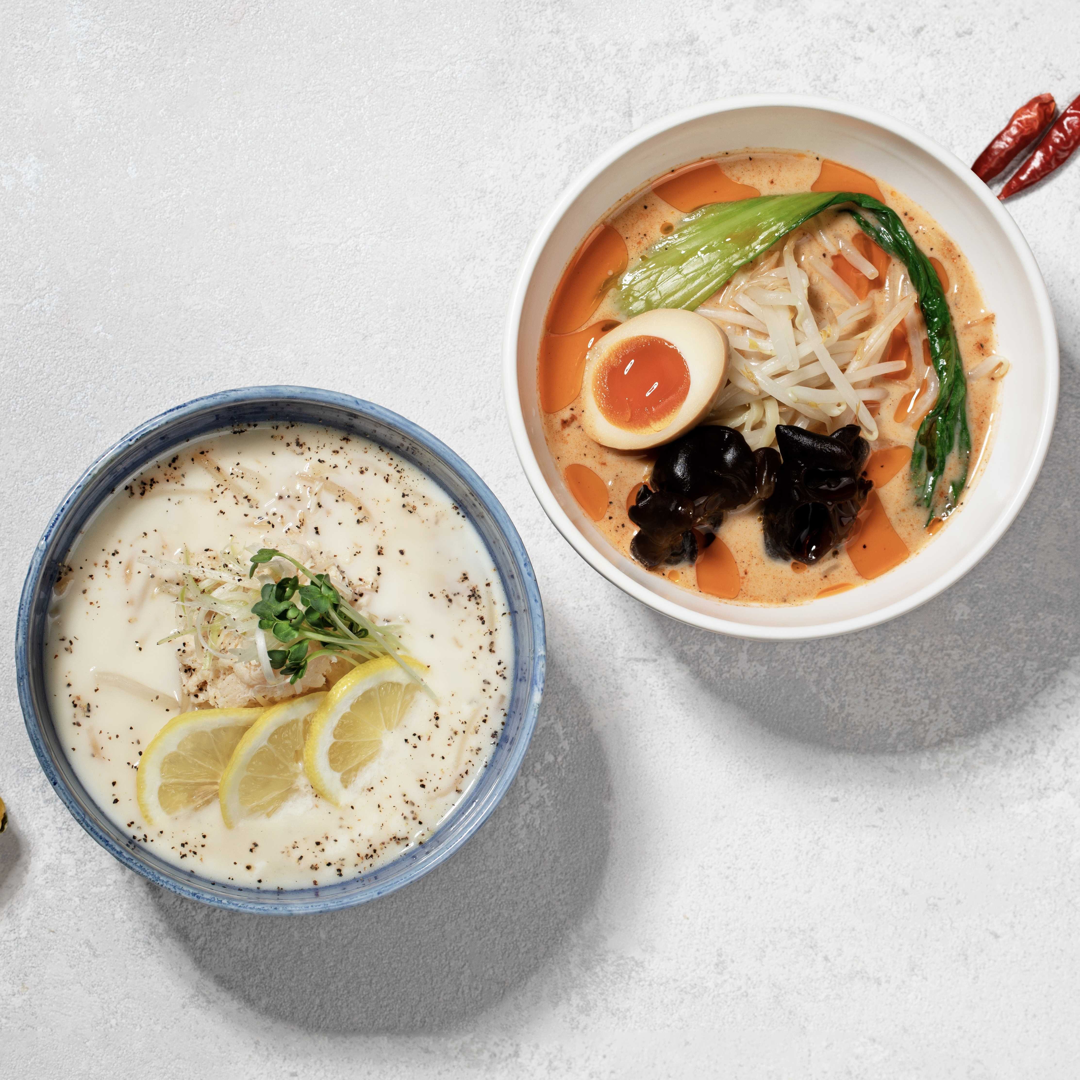 台湾カフェ「春水堂(チュンスイタン)」 夏の涼麺『冷やし豆乳麻辣湯』『レモン豆乳冷麺』